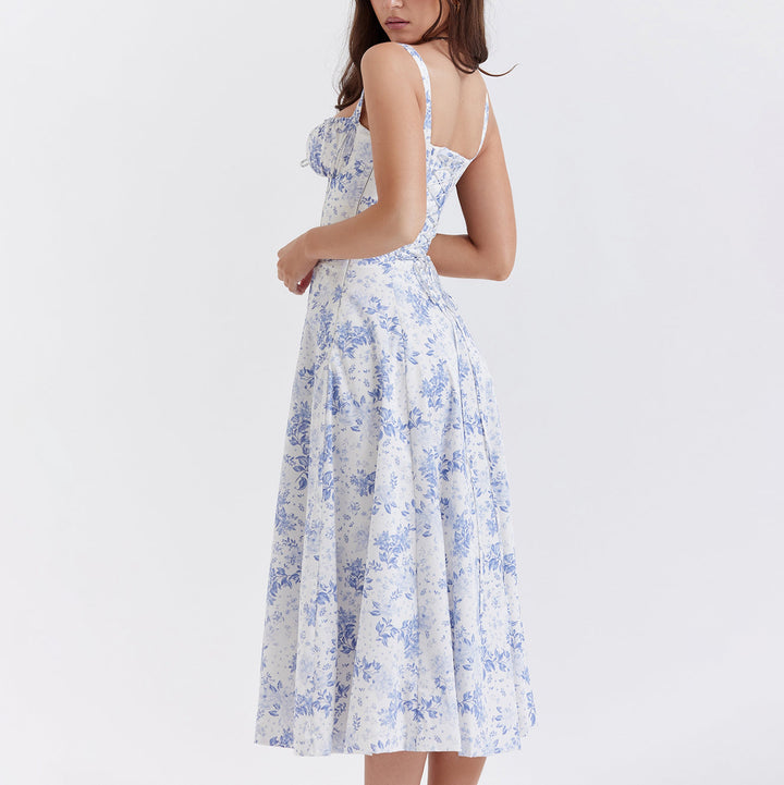 Lucy™ | Floral Waist-Cincher Dress
