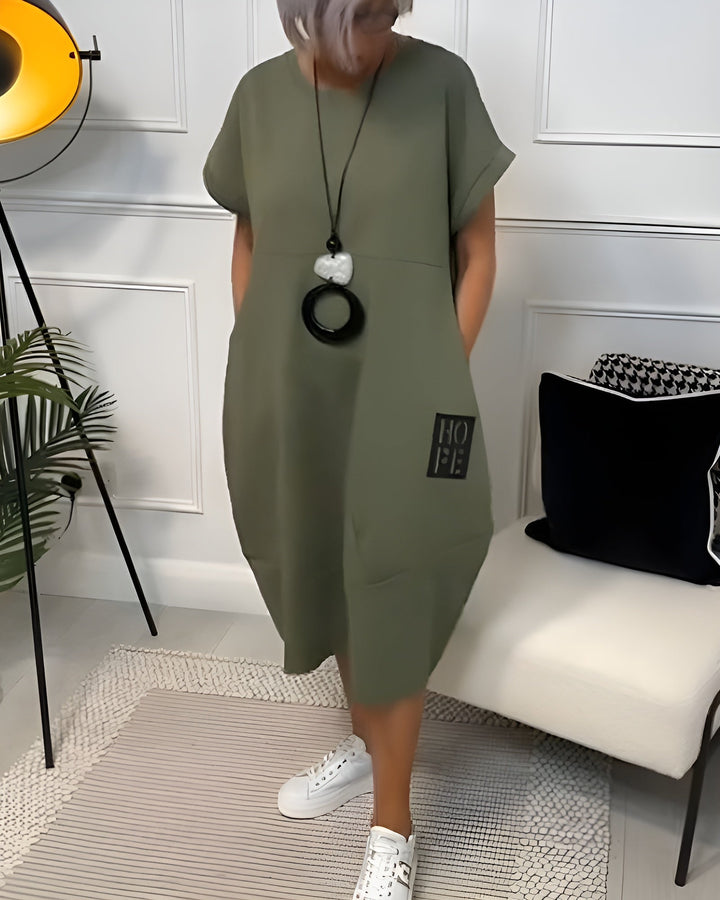 Tiare™ - Stylish Short Sleeve Dress