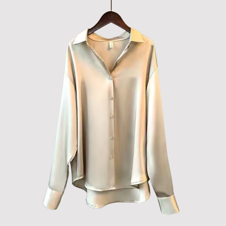 Blusa de manga larga para mujer para salir