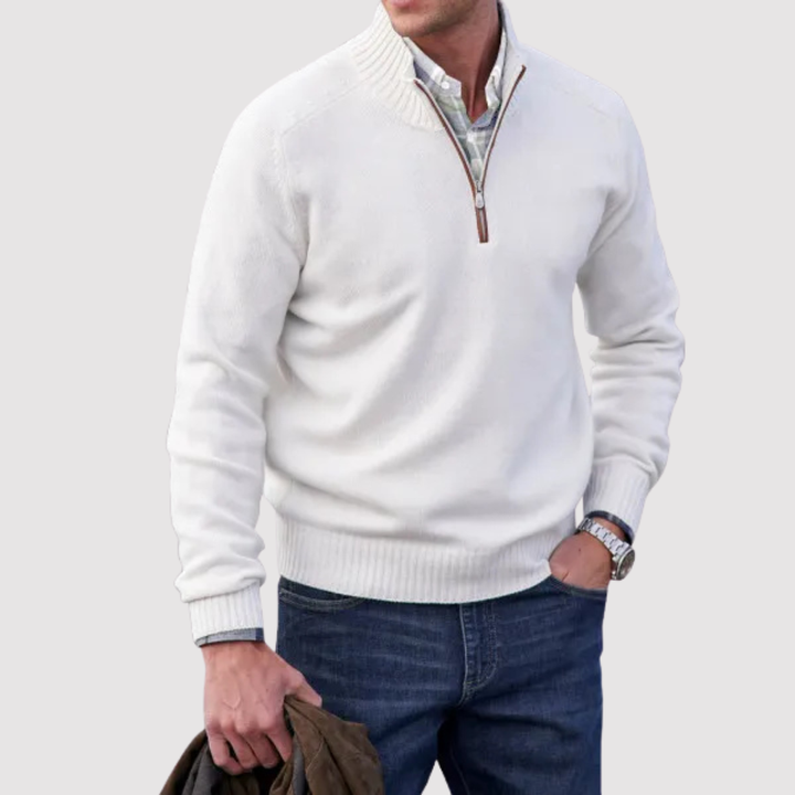 Jersey de invierno de manga larga para hombre