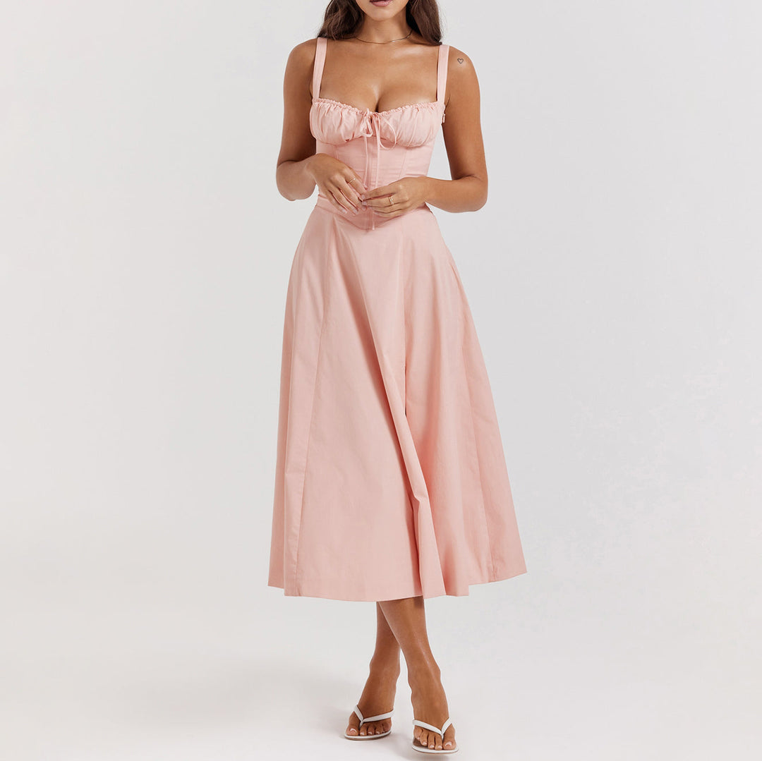 Lucy™ | Floral Waist-Cincher Dress