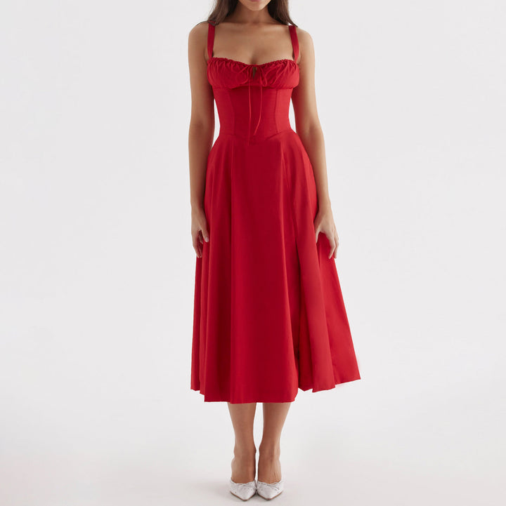 Lucy™ | Floral Waist-Cincher Dress
