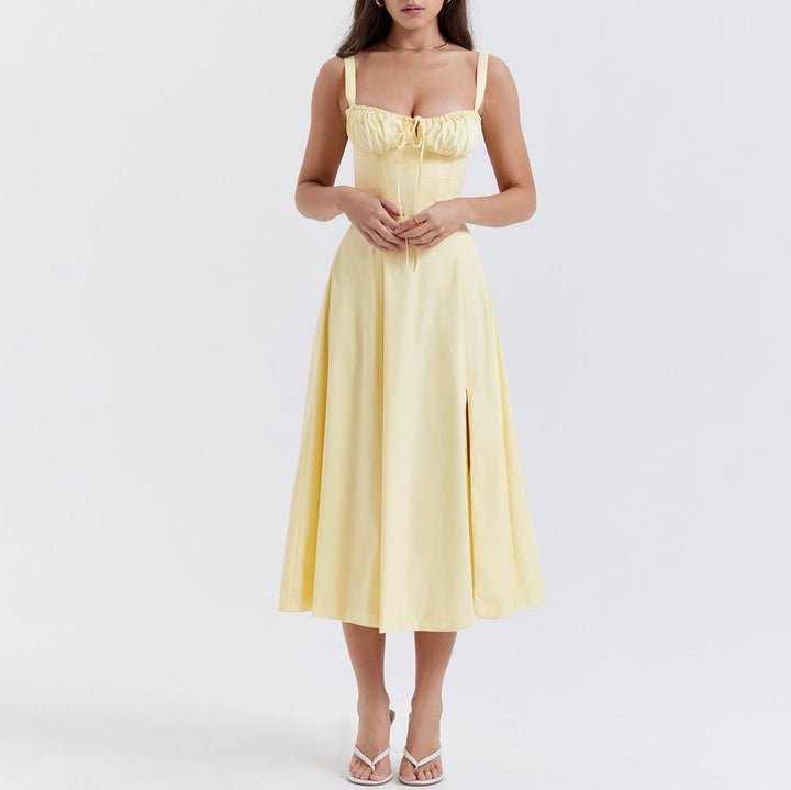 Lucy™ | Floral Waist-Cincher Dress