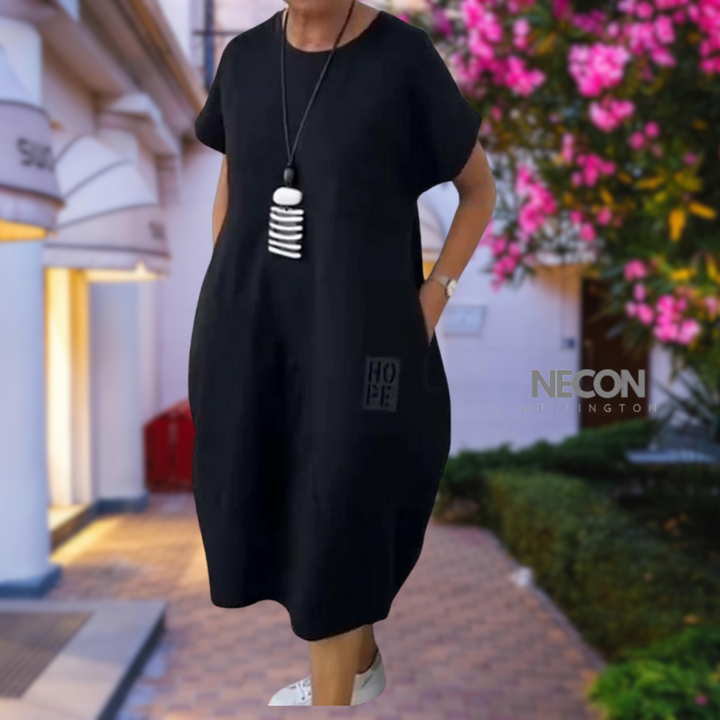 Tiare™ - Stylish Short Sleeve Dress