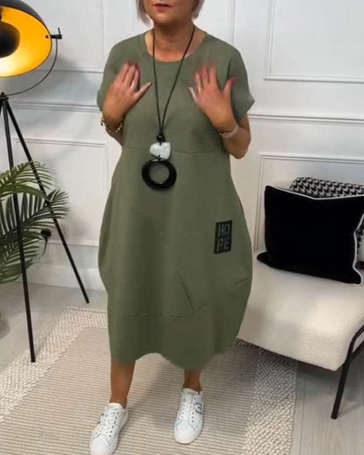 Tiare™ - Stylish Short Sleeve Dress