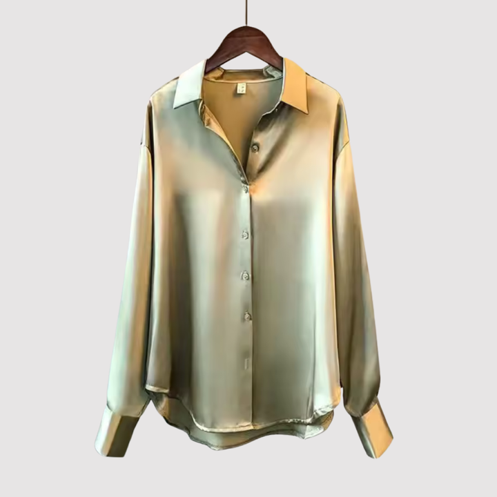 Blusa de manga larga para mujer para salir