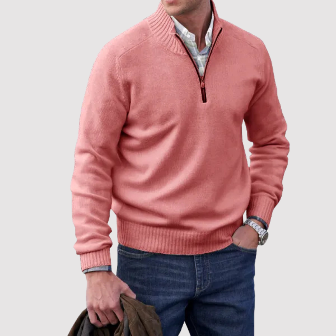 Jersey de invierno de manga larga para hombre