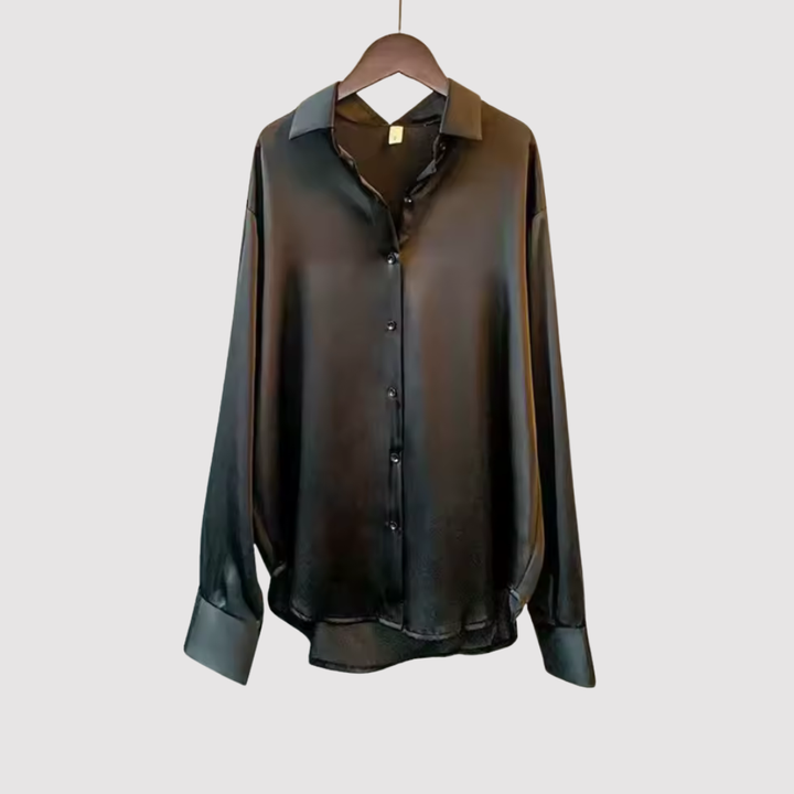 Blusa de manga larga para mujer para salir