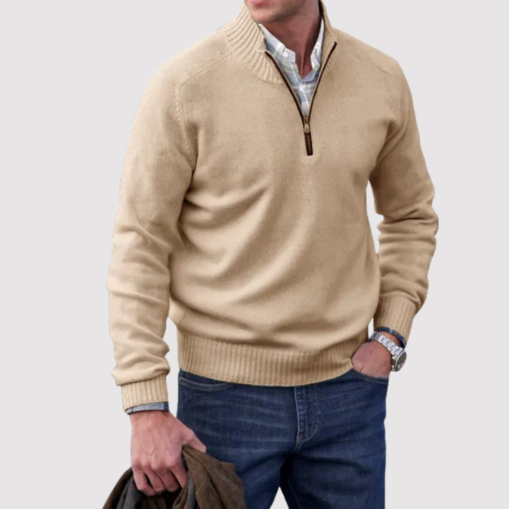 Jersey de invierno de manga larga para hombre