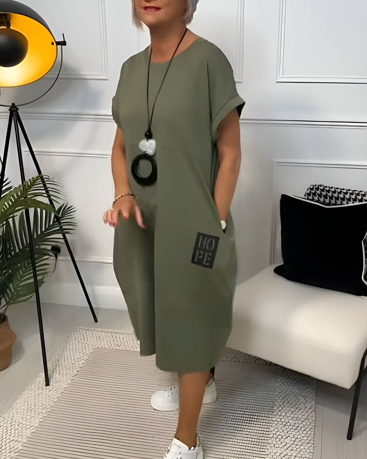 Tiare™ - Stylish Short Sleeve Dress