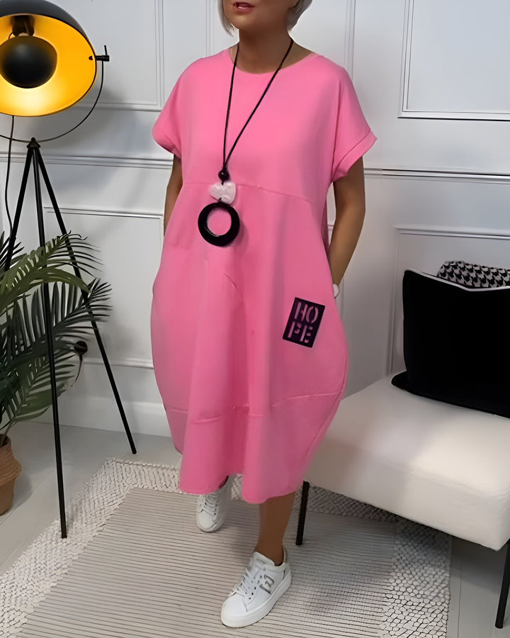Tiare™ - Stylish Short Sleeve Dress