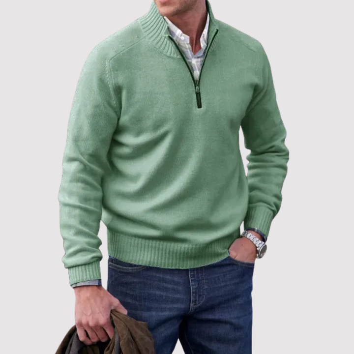 Jersey de invierno de manga larga para hombre