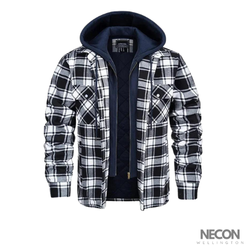 Oliver - Flannel Hoodie