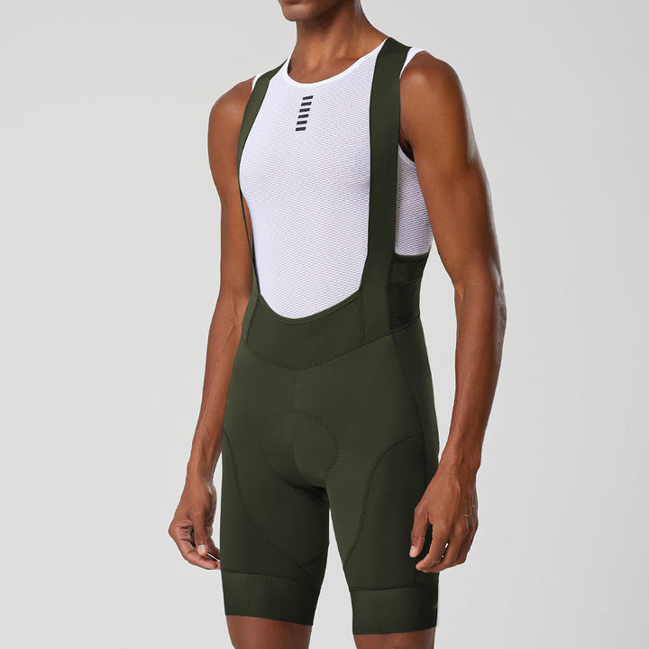 RideFlex Men's Performance Cycling Bib Shorts - 6H Padded