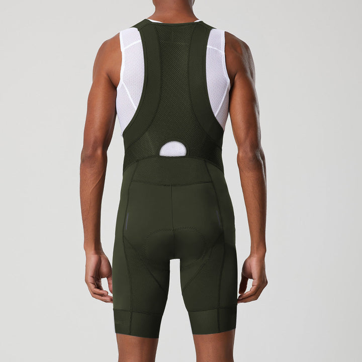 RideFlex Men's Performance Cycling Bib Shorts - 6H Padded