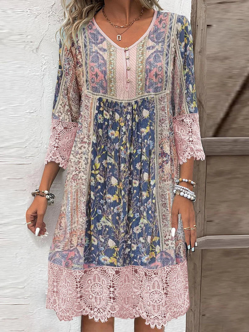 Vivienne™ | Timeless Lace Vintage Dress