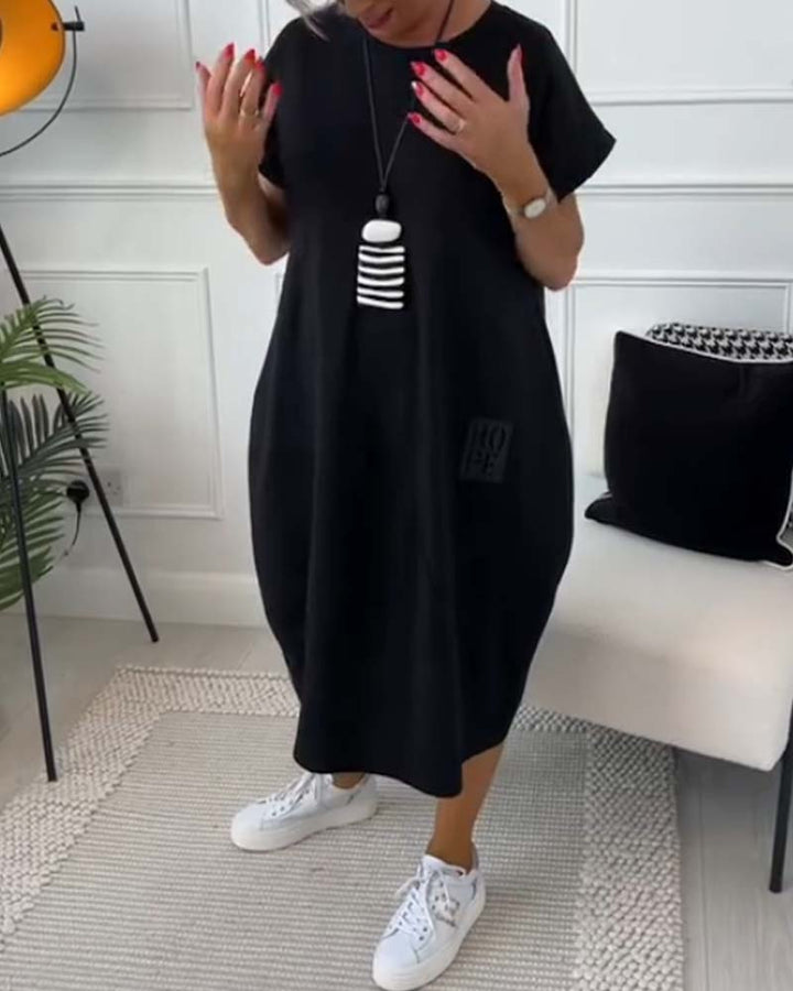 Tiare™ - Stylish Short Sleeve Dress