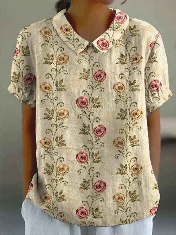 Isla™  | Rozen Elegantie Top