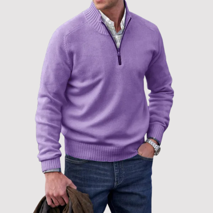 Jersey de invierno de manga larga para hombre