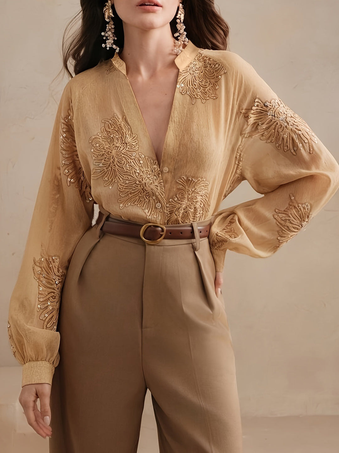 Blusa de Mujer con Bordado