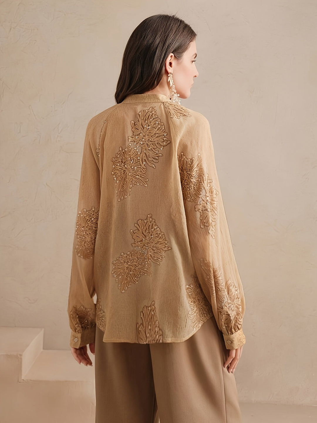 Blusa de Mujer con Bordado
