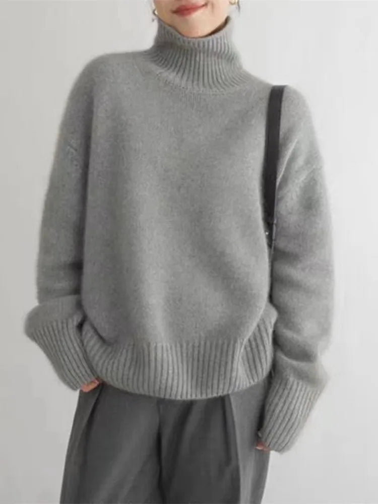 Olivia SnuggleUp Turtleneck Sweater