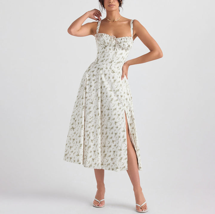 Lucy™ | Floral Waist-Cincher Dress