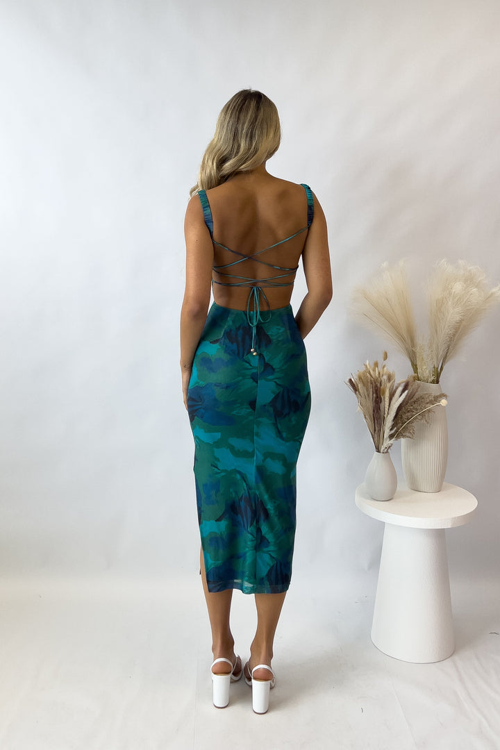 Serena™ - Short Sleeve Midi Dress