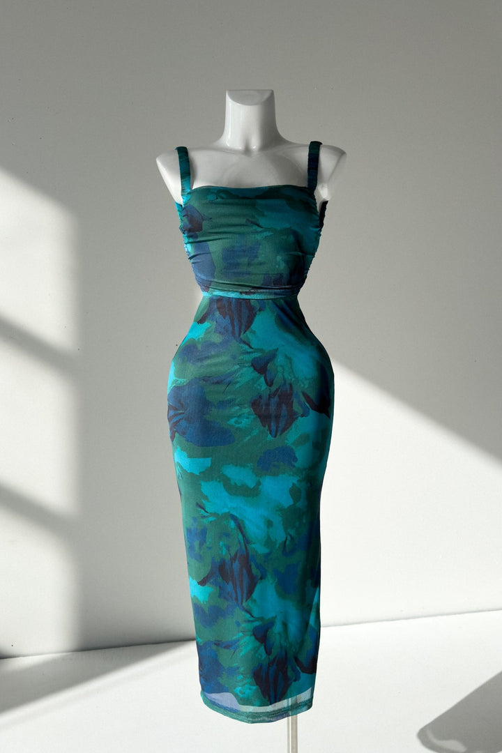 Serena™ - Short Sleeve Midi Dress