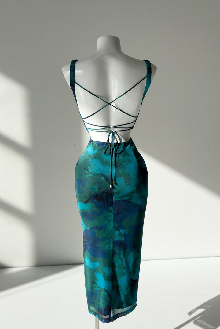 Serena™ - Short Sleeve Midi Dress