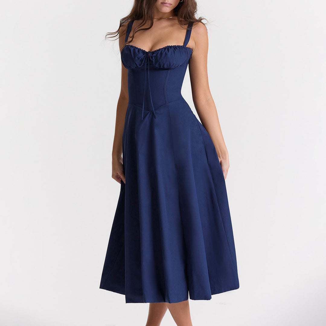 Lucy™ | Floral Waist-Cincher Dress