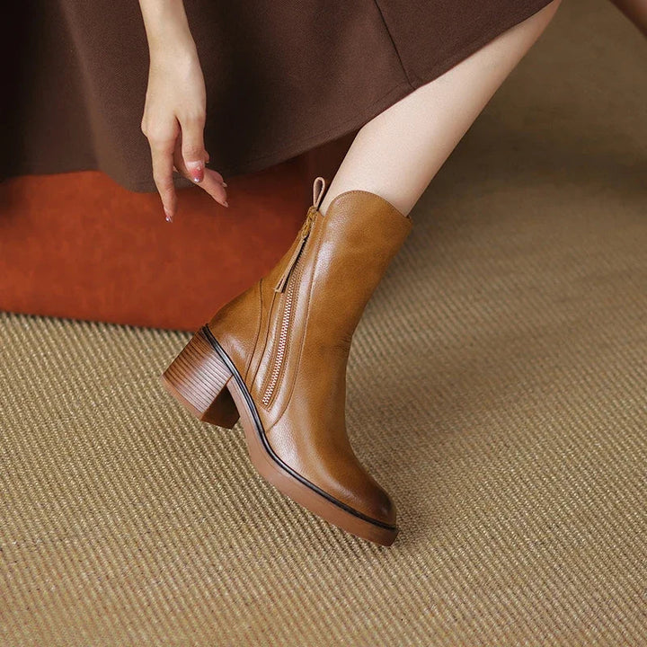 Shirley™ | Premium Leather Ankle Boots