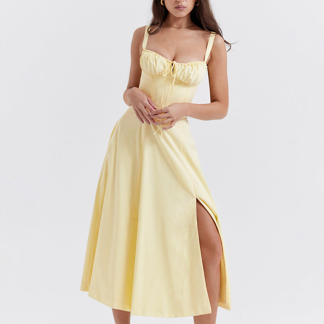 Lucy™ | Floral Waist-Cincher Dress