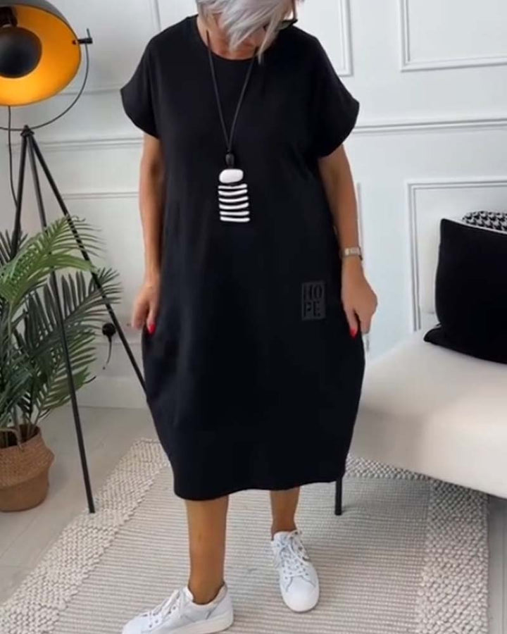 Tiare™ - Stylish Short Sleeve Dress