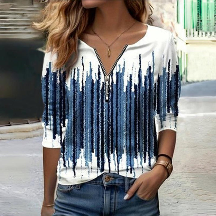 Selene™ | Vintage Gradient Blouse