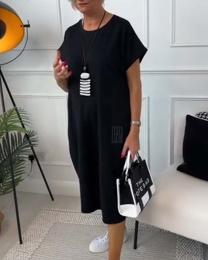 Tiare™ - Stylish Short Sleeve Dress