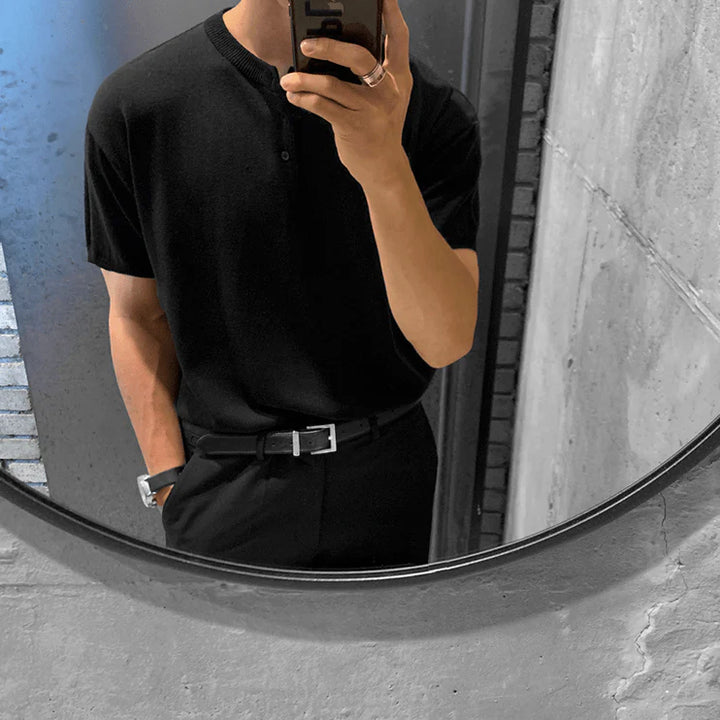 HALF BUTTON™  |  SHORT SLEEVE