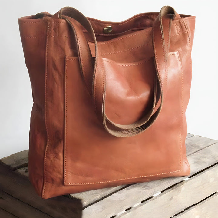 Jenny™ | Artisan Leather Tote Bag