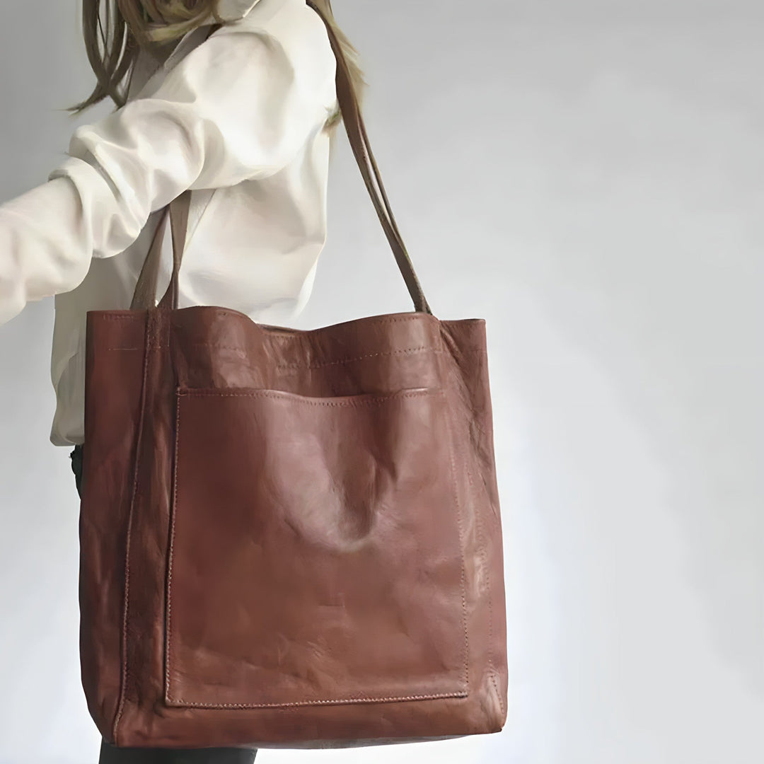 Jenny™ | Artisan Leather Tote Bag
