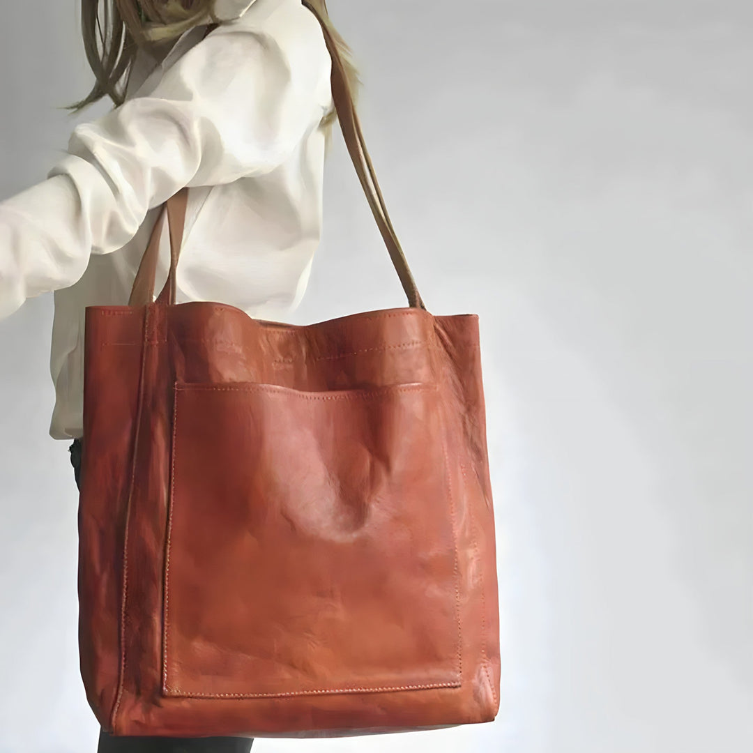 Jenny™ | Artisan Leather Tote Bag