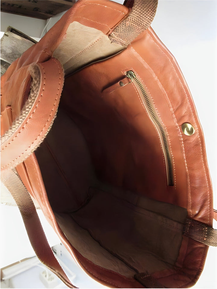 Jenny™ | Artisan Leather Tote Bag