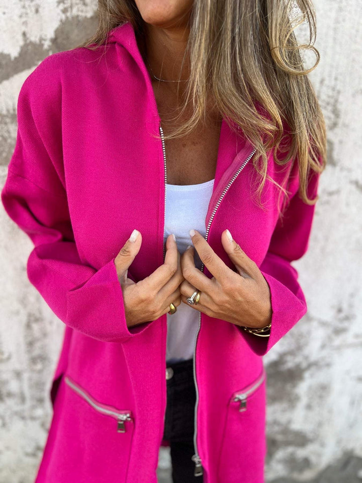 Kiwi™ | Trendy Zip-Front Cardigan