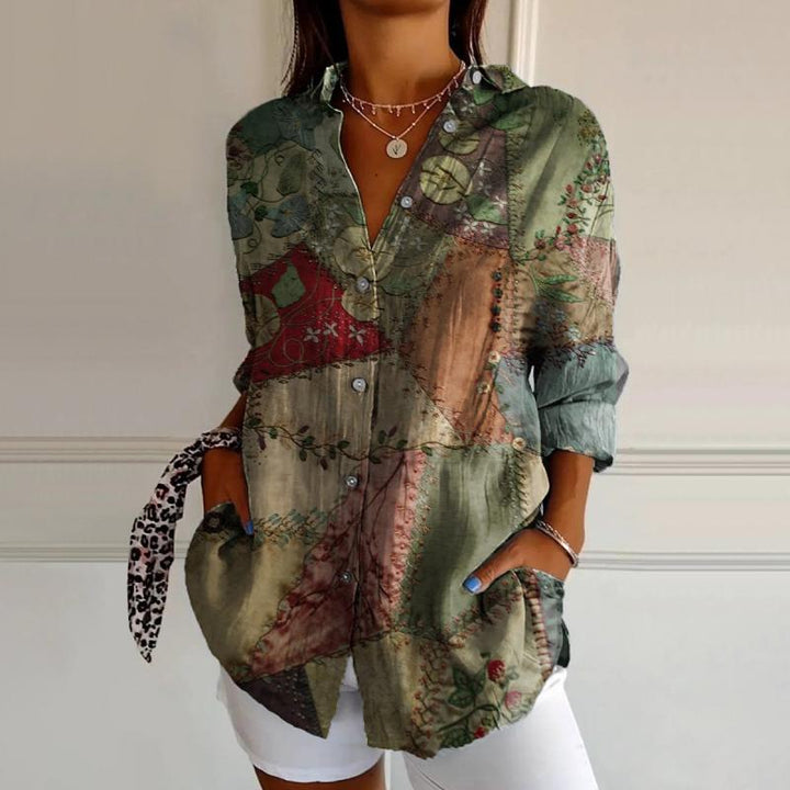 Chloe™ | Vintage Relaxed Blouse
