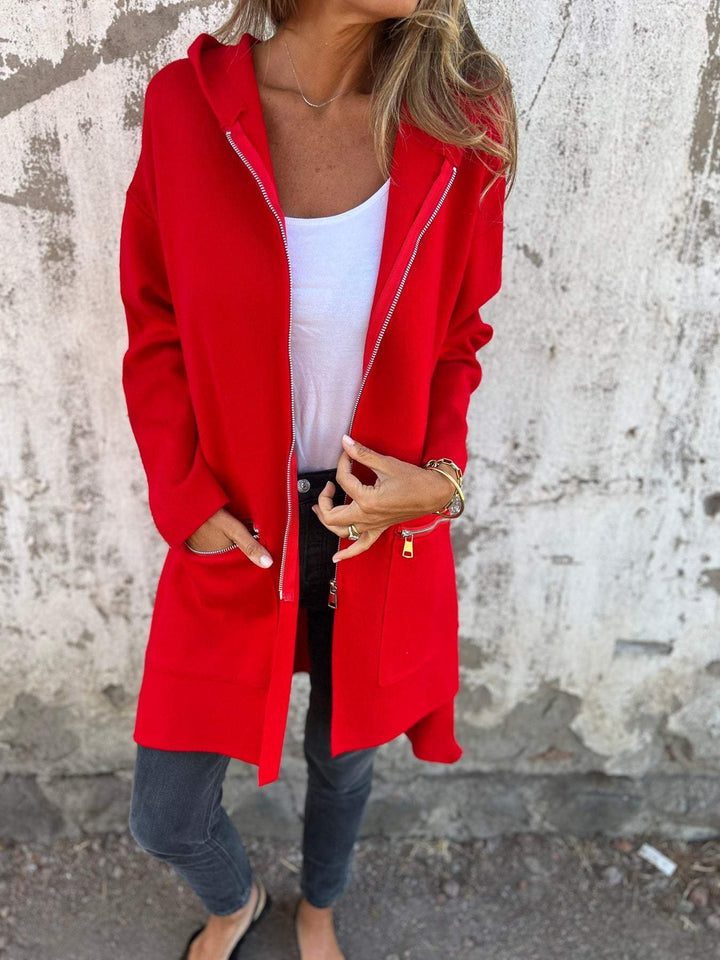 Kiwi™ | Trendy Zip-Front Cardigan