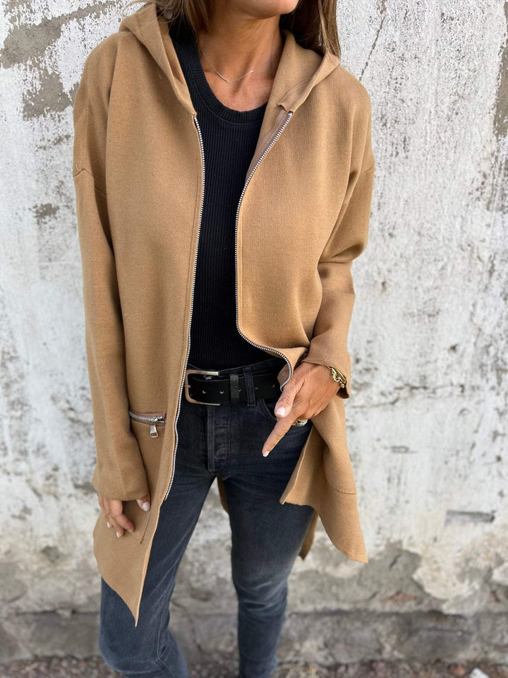 Kiwi™ | Trendy Zip-Front Cardigan