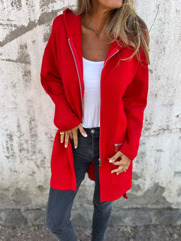 Kiwi™ | Trendy Zip-Front Cardigan