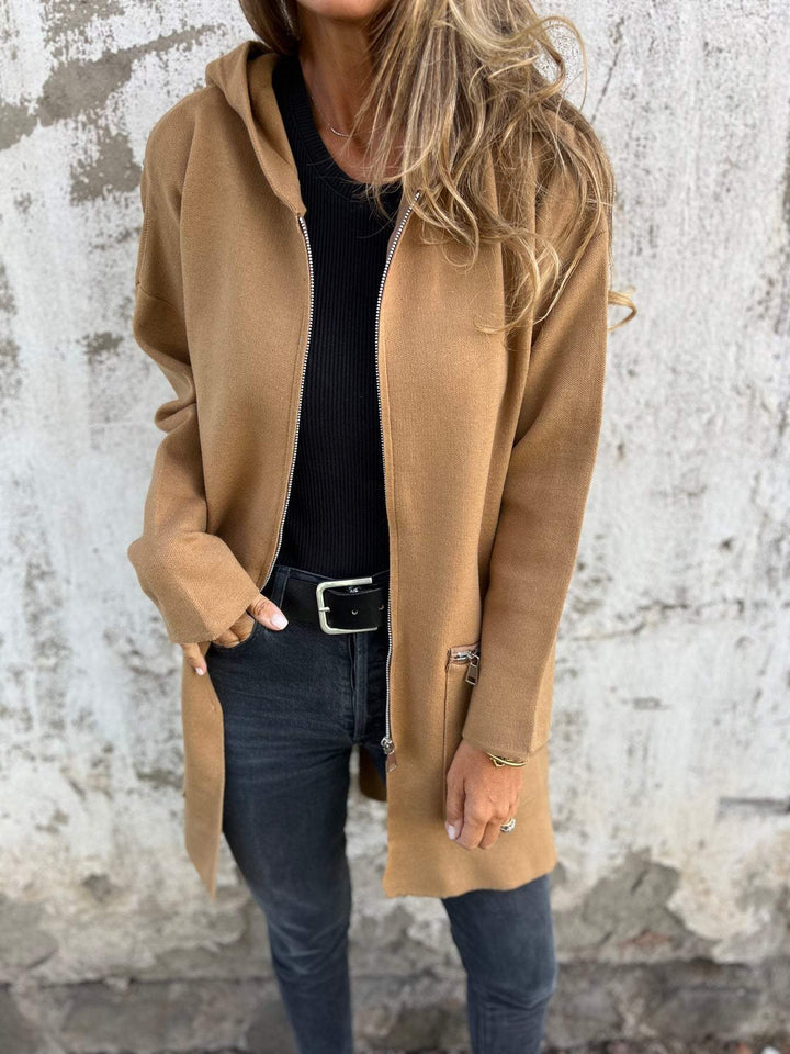 Kiwi™ | Trendy Zip-Front Cardigan