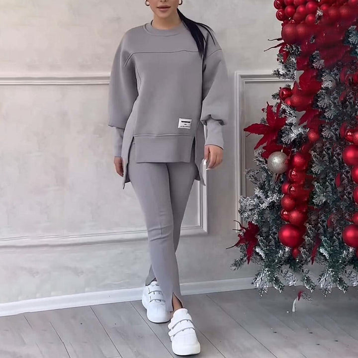 KiwiElla™ Women's Casual Sweatshirt Leggings Set